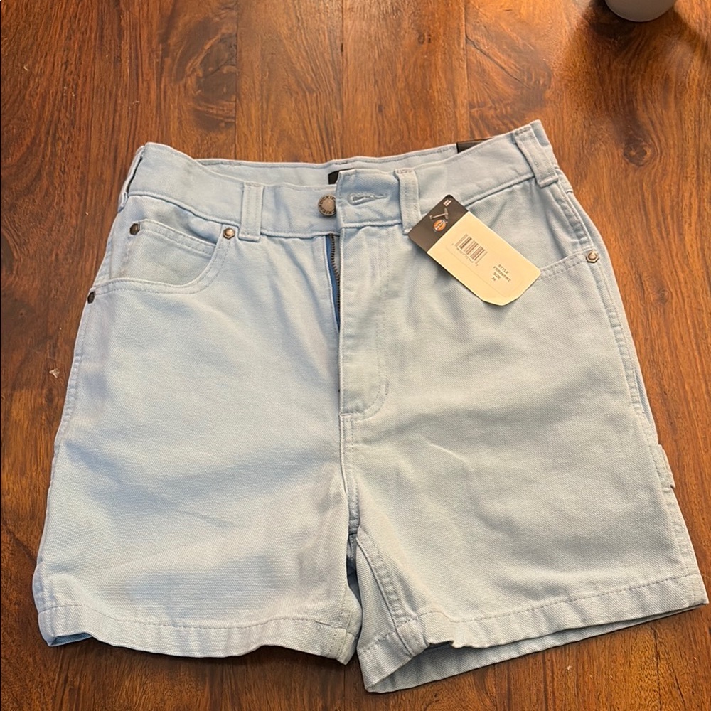 Dickies Light Blue Denim Women’s Shorts